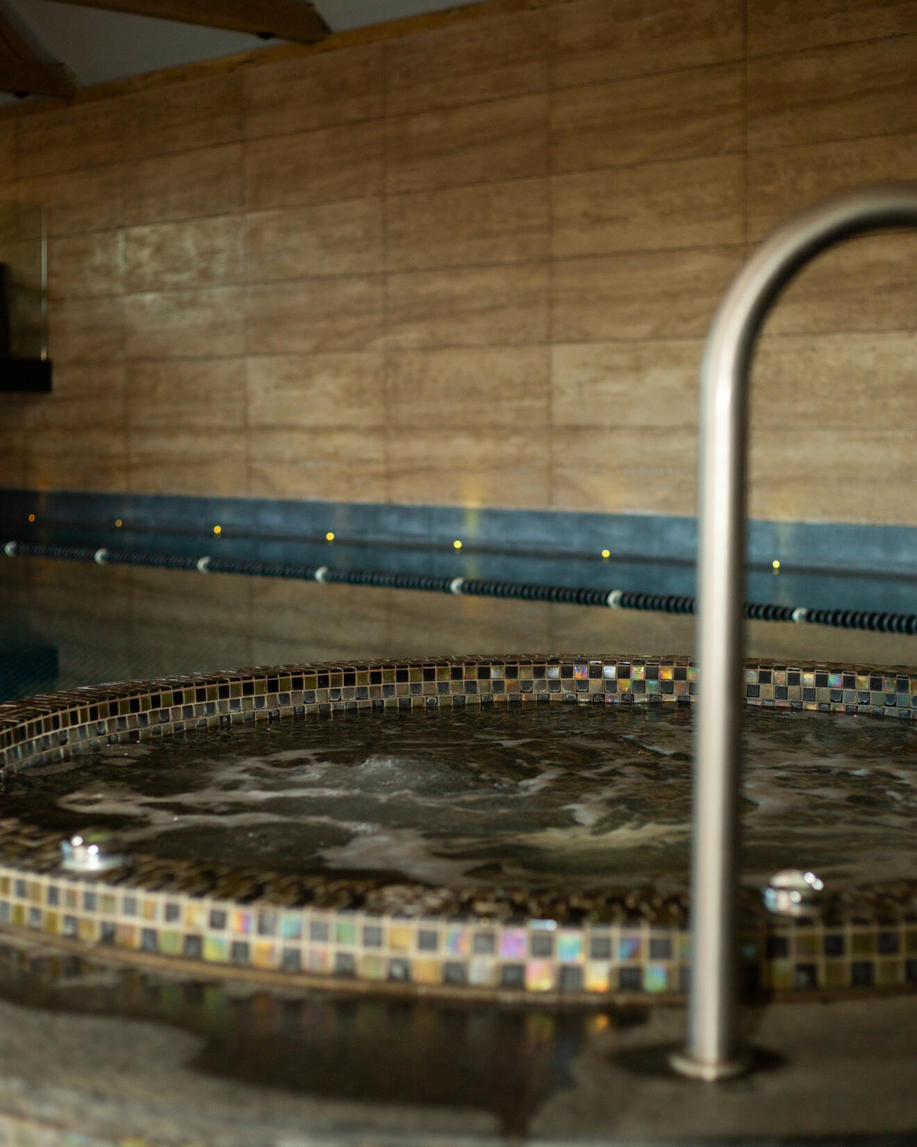 An image of the indoor jacuzzi
