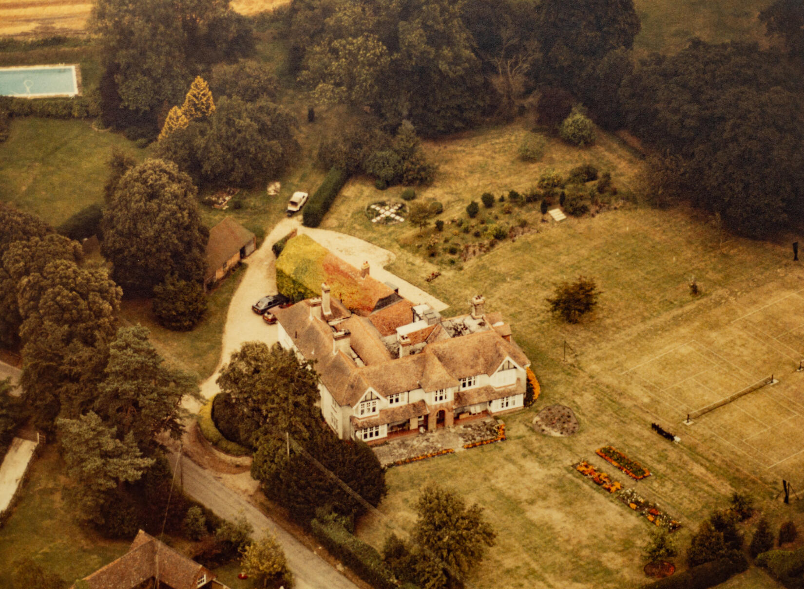 An image of the historical aerial view