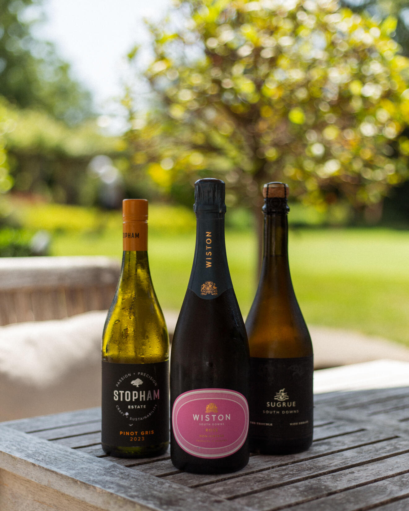 An image of some wines and spirits