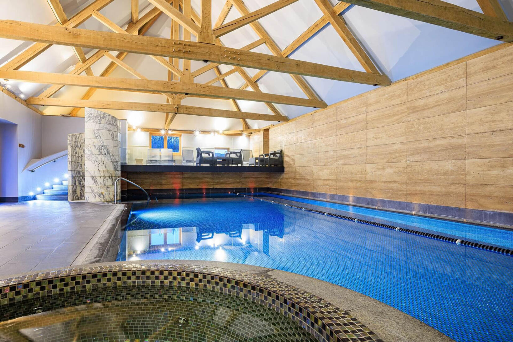 An image of the spa pool