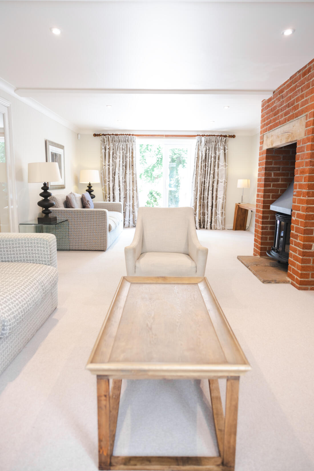 An image of one of the lounges in the accommodations