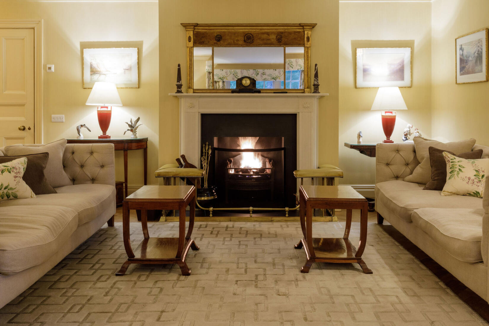 An image of the accommodation lounge