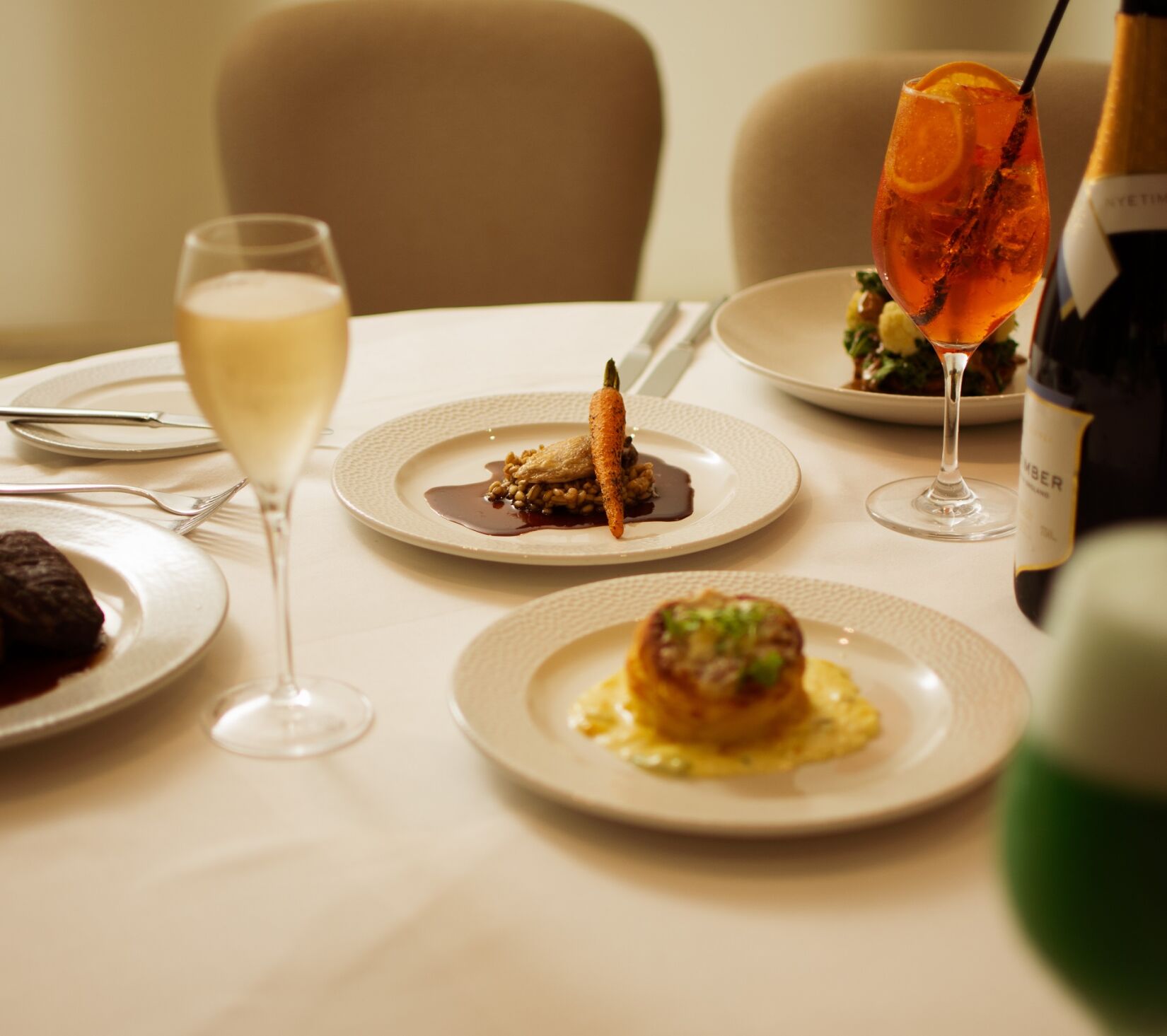 Fine dining experience